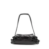 scrunch-d shoulder s Scrunch-D S-Shoulder bag in scrunched leather