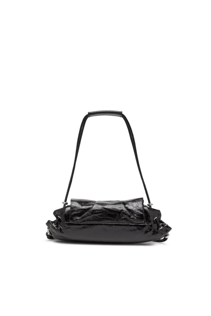 scrunch-d shoulder s Scrunch-D S-Shoulder bag in scrunched leather