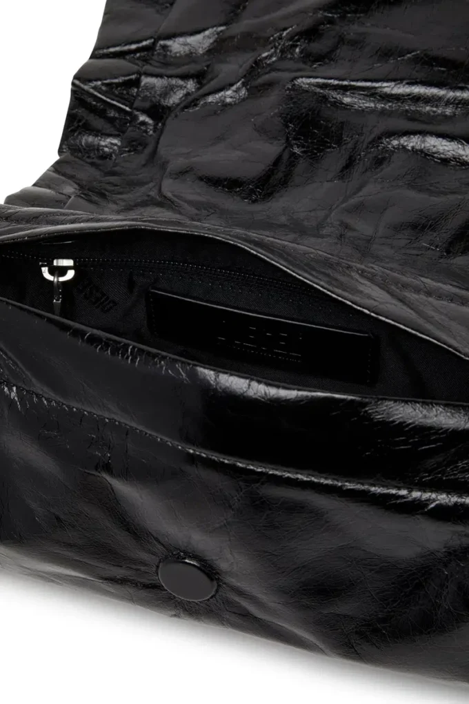 scrunch-d shoulder s Scrunch-D S-Shoulder bag in scrunched leather