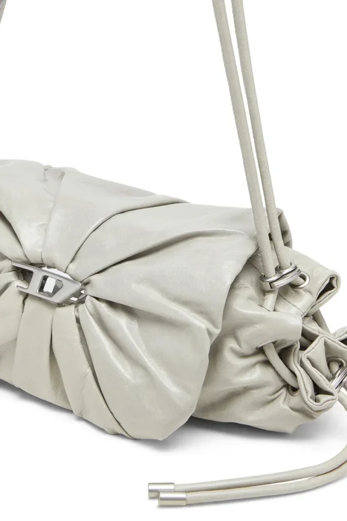 scrunch-d shoulder s Scrunch-D S-Shoulder bag in scrunched leather