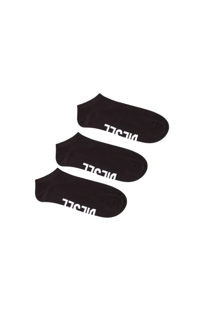 skm-gost-threepack 3-pack low-cut logo instep socks