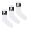 skm-ray-threepack 3-pack of logo cuff socks