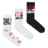 skm-ray-threepack Three-pack of cotton socks with jacquard motifs