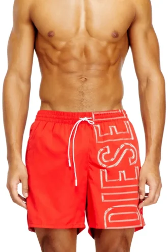 soccer-41-d-core Swim shorts with oversized logo print