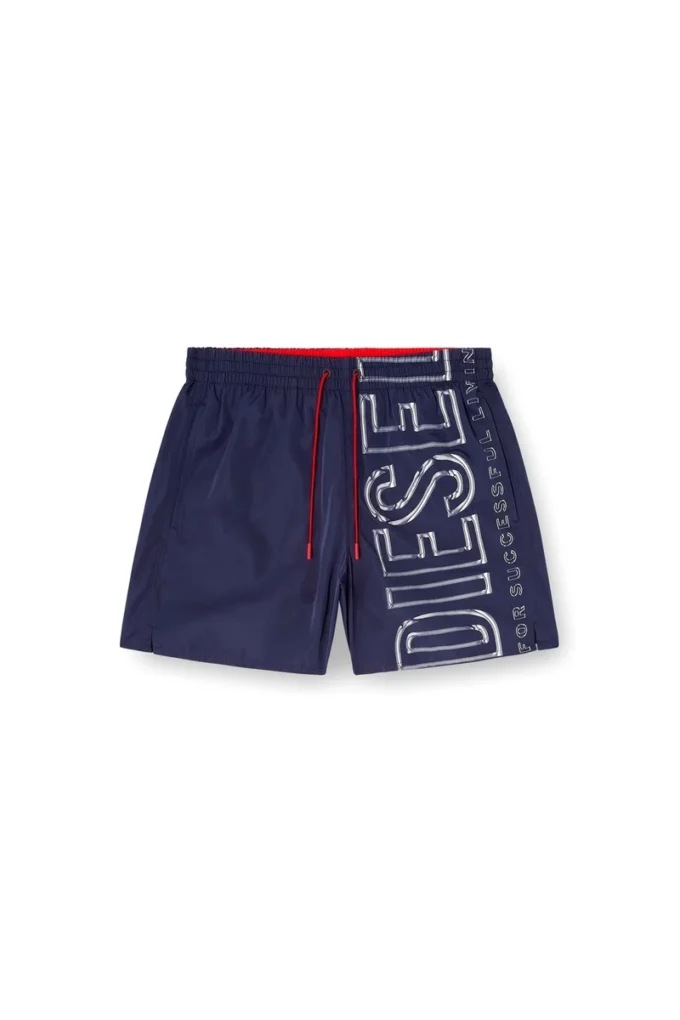 soccer-41-d-core Swim shorts with oversized logo print