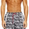 soccer-41-d-pop Swim shorts with all-over logo print