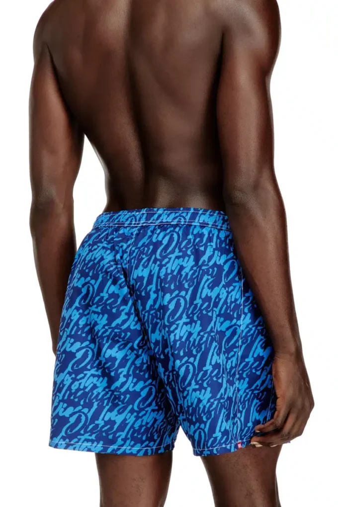 soccer-41-d-pop Swim shorts with all-over logo print