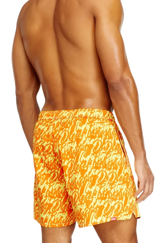 soccer-41-d-pop Swim shorts with all-over logo print