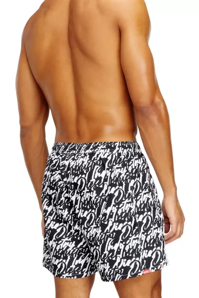 soccer-41-d-pop Swim shorts with all-over logo print