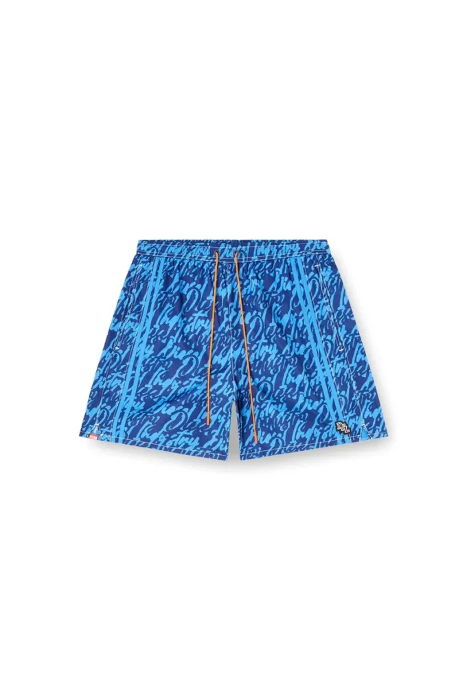 soccer-41-d-pop Swim shorts with all-over logo print