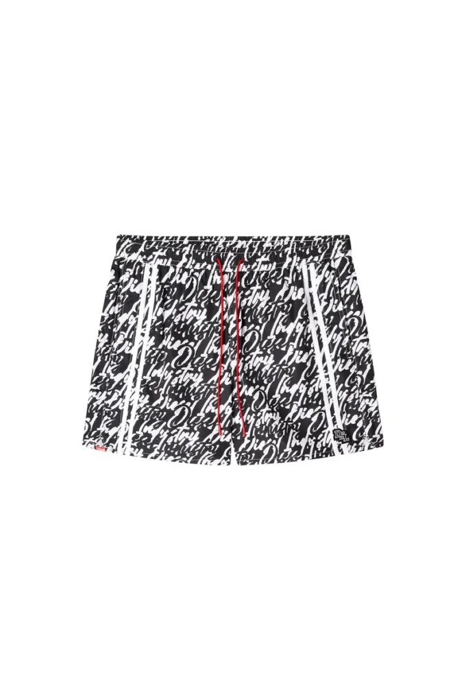 soccer-41-d-pop Swim shorts with all-over logo print