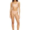 stars-gft Thong in metallic-effect stretch cotton