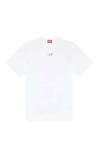 t-adjust-od T-shirt with metallic Oval D