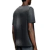t-adjust-t1 Faded T-shirt with cut-out Oval D