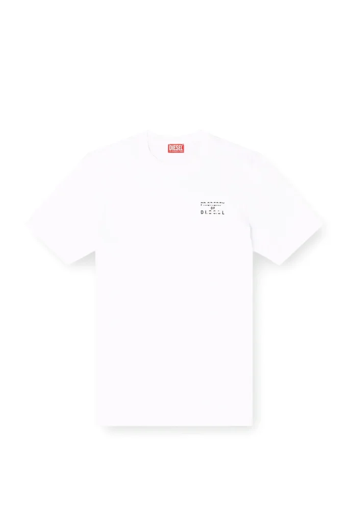t-adjust-v5 Regular cotton T-shirt with puff print