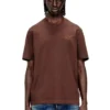 t-adjust-v5 Regular cotton T-shirt with puff print
