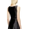 t-amai Nylon jersey top with ruching