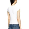 t-angie-od T-shirt with cut-out embroidered logo