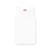 t-anki-od Slim ribbed tank top with metallic Oval D