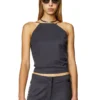 t-bety Cami top in wool blend and double knit