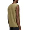 t-bisco-iod Sleeveless cotton top with metallic Oval D