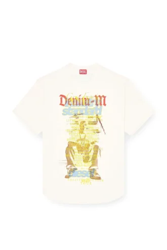 t-bix-aa T-shirt with lyrics print