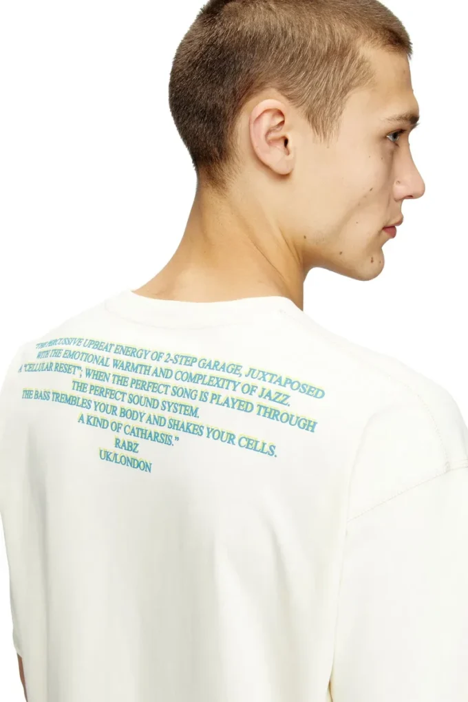 t-bix-aa T-shirt with lyrics print