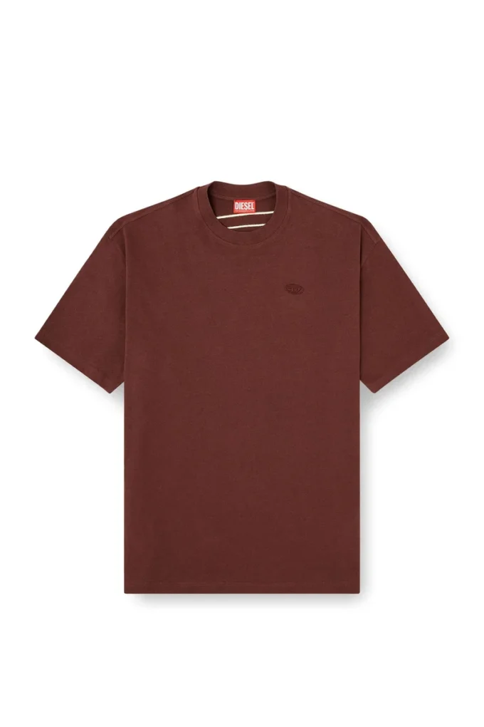 t-boggy-megoval-d T-shirt with maxi oval D embroidery