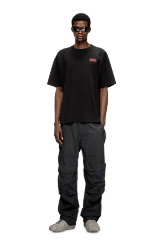 t-boxt-bisk Cotton T-shirt with Diesel Biscotto print