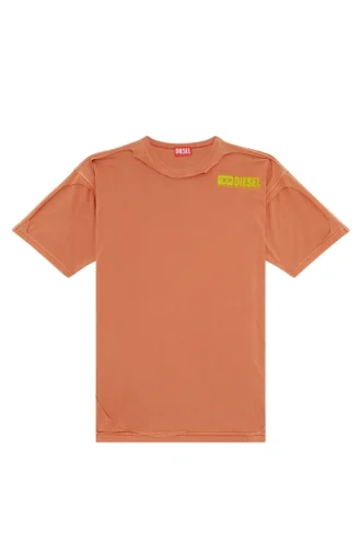 t-boxt-dbl T-shirt with destroyed peel-off effect