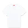 t-boxt-dco Relaxed cotton T-shirt with Oval D embroidery