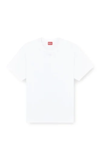 t-boxt-dco Relaxed cotton T-shirt with Oval D embroidery