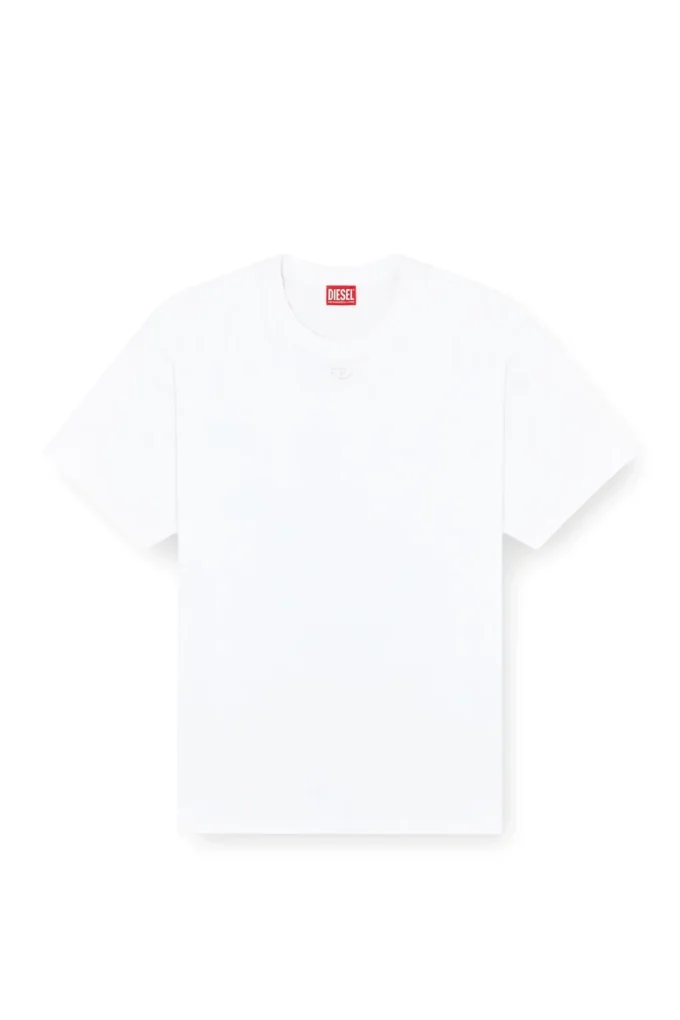 t-boxt-dco Relaxed cotton T-shirt with Oval D embroidery