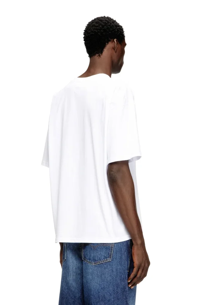 t-boxt-dco Relaxed cotton T-shirt with Oval D embroidery