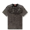 t-boxt-den Relaxed cotton T-shirt with Oval D applique