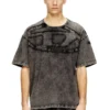 t-boxt-den Relaxed cotton T-shirt with Oval D applique