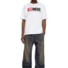t-boxt-div T-shirt with Diesel patch logo