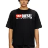 t-boxt-div T-shirt with Diesel patch logo