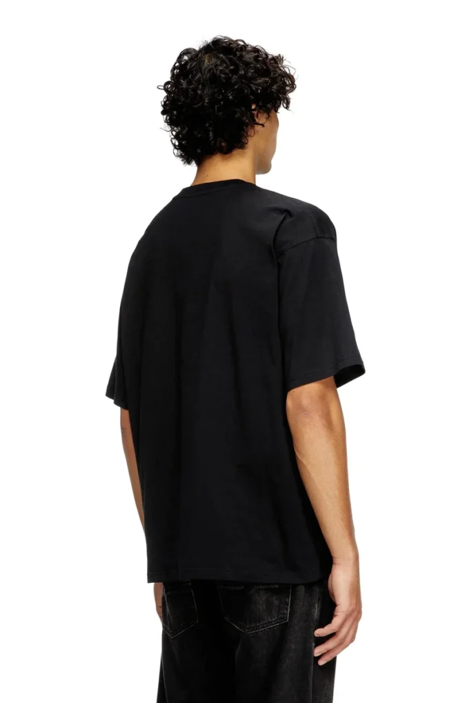 t-boxt-div T-shirt with Diesel patch logo