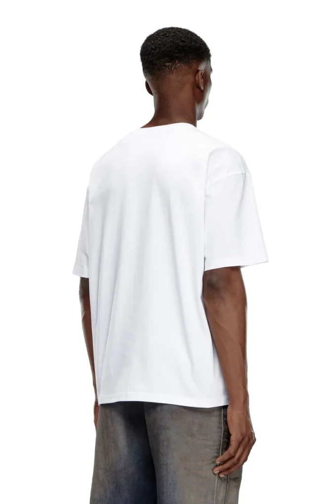 t-boxt-div T-shirt with Diesel patch logo