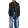 t-boxt-ls-devor Tulle T-shirt with destroyed jersey