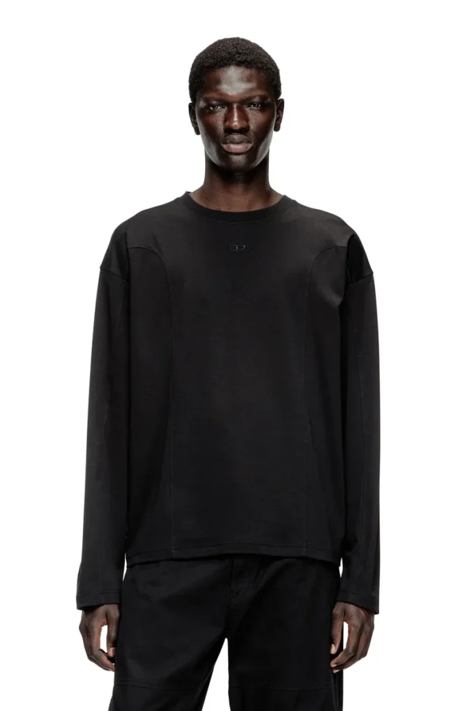 t-boxt-ls-int Long-sleeve T-shirt with panels