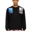 t-boxt-ls-t5 Long-sleeve T-shirt with logo photo patches