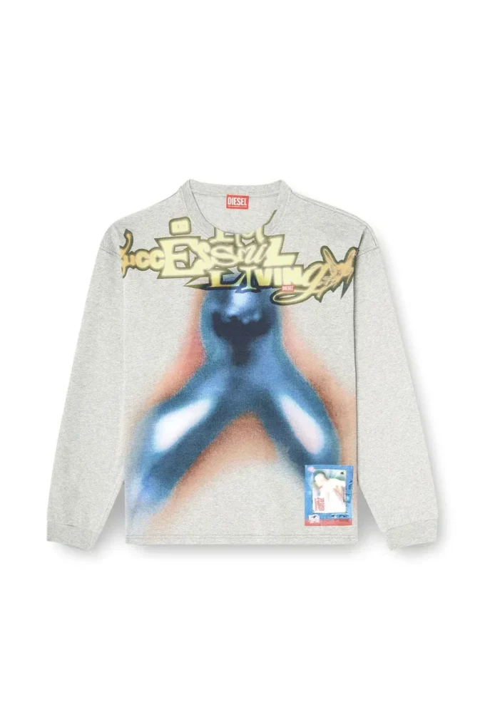 t-boxt-ls-v1 Cotton T-shirt with digital print