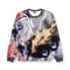 t-boxt-ls-v4 Long-sleeve graffiti-print T-shirt