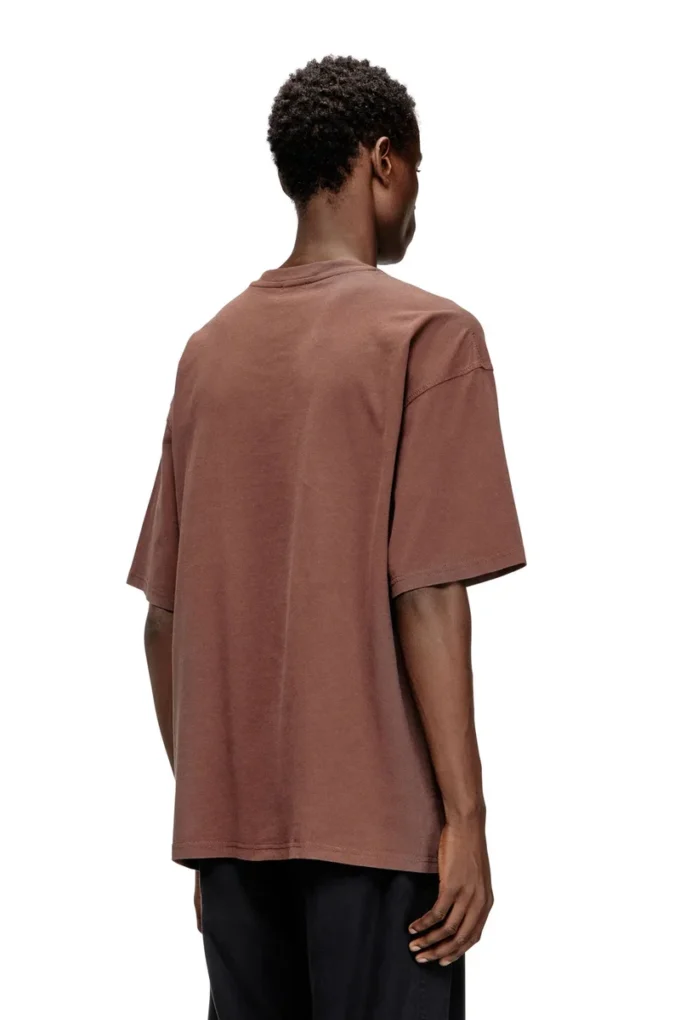 t-boxt-n14 T-shirt with distressed flocked logo