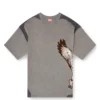 t-boxt-peeloff Peel-off T-shirt with eagle print