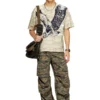 t-boxt-t14 Camo T-shirt with eagle print