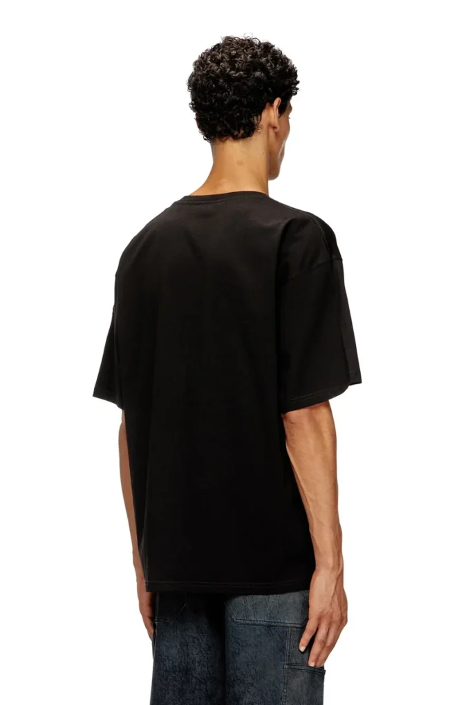 t-boxt-t21 Cotton t-shirt with Shark mouth print