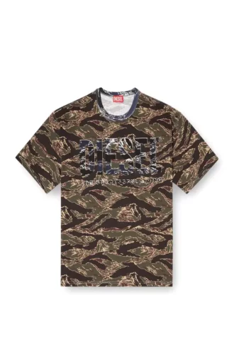 t-boxt-t22 Camo T-shirt with camo logo